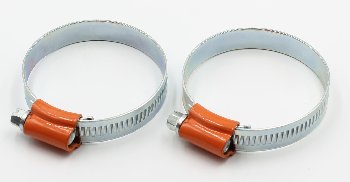 Хомут червячный  44-56мм, ширина 12мм, усиленный замок, (к-т 2шт), Маяк (уп.25 к-тов)  (2-1/5 дюйма)