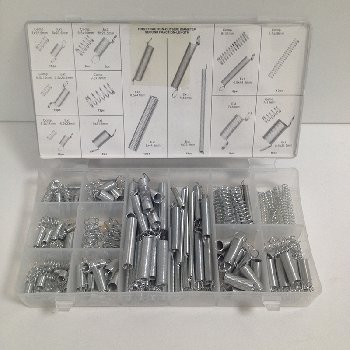 Пружины (набор 200 шт.) EXT/COMP SPRINGS, 20 видов, к-т  (48115)