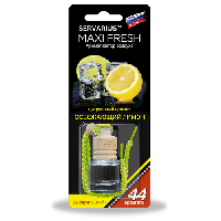 Ароматизатор жидкий подвесной (бутылочка) ОСВЕЖАЮЩИЙ ЛИМОН, 5 мл MAXIFRESH HMF-14  (1/16)
