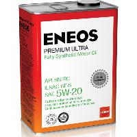 Масло моторное ENEOS SN  5w20 Premium ULTRA, 4л. ILSAC GF-5 синт бенз (1/6)