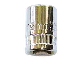 Головка торцевая 3/8" (6 гран) H25мм  6 мм  12301 SATA  (1/6)