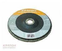 Круг шлифовальный лепестковый 125*22,2мм  Р40 Кратон (уп.50шт)