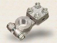 Клемма АКБ свинец, крепление-планка, усиленная, Плюс, шт.  Klemos KL 030 (Eurotype1)  (1/60)