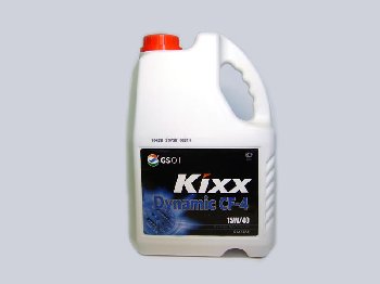 Масло моторное GS Oil Kixx HD 15w40 CF-4, 6L (1/3)  (Dynamic15W40) SemiSynt