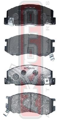 PF-1328/1404 Тормозные колодки Akyoto AKD-1198 T.Townace/Liteace SR40 1996-2001  FR