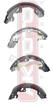FN-0558 Колодки тормозные барабанные AKYOTO AKS-2005/1075549 FORD FOCUS 98- RR