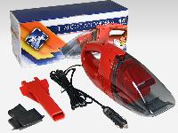 Пылесос автомобильный 12V 60W шнур 2,5м, сухая/влажная уборка, красный Nova Bright (уп 20шт) (46885)