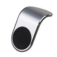 Держатель телефона магнитный, на дефлектор алюминиевый SKYWAY S00303012