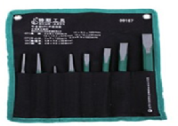 Зубила и керны (8 предметов), к-т  09167 TStop