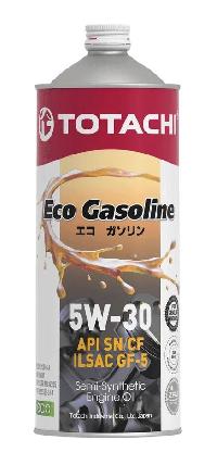 Масло моторное TOTACHI EcoGasoline SN/CF  5W30 ( 1 л.) п/синт бенз ILSAC GF-5 (уп.12 шт.)