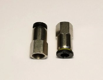 Фитинг переходной PCF (прямой) d  6мм, внутренняя резьба  М10*1 (уп.10шт)