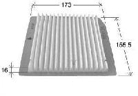 Фильтр салонный AC-107E BRONCO BRC-0518 