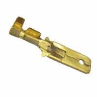 Клемма обжимная 6.3 мм без изоляции ПАПА, латунь (уп.50 шт), уп.