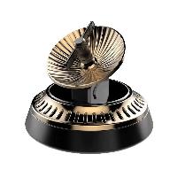 Ароматизатор на панель с солнечной батареей TM-831 Радар черный металлик 