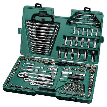 Инструменты 1/4,3/8,1/2" (150 предметов) ключи 8-19 мм, кейс, к-т  09510 SATA   