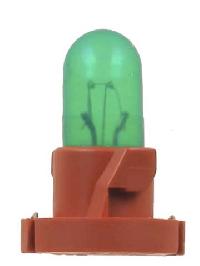 Лампа 14V T4.2  80mA green ( KOITO ) (уп.10 шт.) E1537