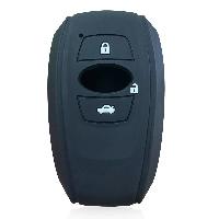 Чехол на ключ автомобильный силиконовый SUBARU (3 кнопки) смарт