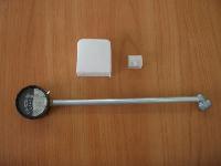 Манометр шин грузовой стрелочный, круглый металлический корпус, до 9 атм, B2002