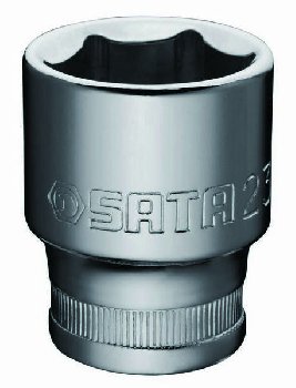Головка торцевая 1/2" ( 6 гран) H38 мм 23 мм   13314 SATA  (1/4)