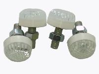 Болт номера большой Белый-Белый, 4шт., пакет, к-т  (уп.200 к-тов)