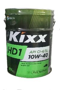 Масло моторное GS Oil Kixx HD1 10w40 CI-4,20л. Synt  