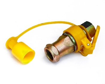 Разъем для шлангов быстросъемный FER-RO М22*1,5  желтый 