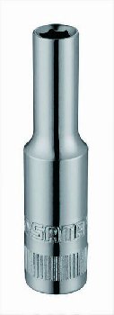 Головка торцевая 1/4" ( 6 гран) высокая H49мм   5 мм  11402 SATA  (1/12)