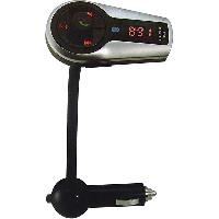 FM Модулятор 12/24 V / USB /зарядка / bluethooth/гибкий удлинитель 5V 90mA 518ZE,серебро