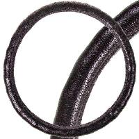 Оплетка кожа перфорированая рельефная Real-4, M (37-39 см), Черная SKYWAY S01108007  (1/25)