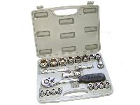 Инструмент 1/2" ( 22 предмета) головки, трещотка, кейс ( STK3009 )