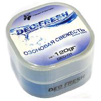 Ароматизатор на панель гелевый банка пластик DEO Fresh Озоновая свежесть, 120гр  DEO-01  (1/40)