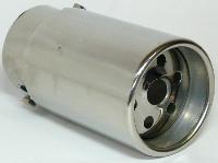 Насадка на глушитель d60D70 L140мм, прямой выход   арт TM-601