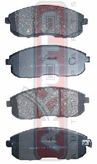 D10601KA1A/D1060EM10A Колодки тормозные дисковые Akyoto AKD-EM10A N.Tiida C11/13/Juke F15  05-  FR