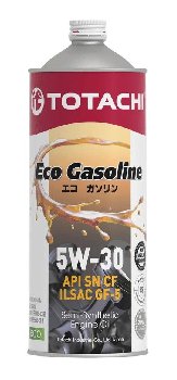 Масло моторное TOTACHI EcoGasoline SN/CF  5W30 ( 1 л.) п/синт бенз ILSAC GF-5 (уп.12 шт.)