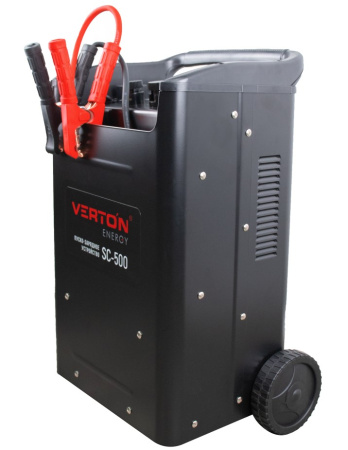 Пуско-зарядное устройство VERTON Energy SC- 500 (12/24,20-800 Ач; заряд 1.6кВт;75А, пуск 10.0 кВт