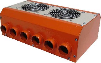 Печка салона 12V 12 отв.(6+6 отв. в два направления)       П 8016