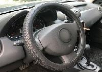 Оплетка экокожа 47 см XXXL 207 BK черная Скания,Паз,Ивеко