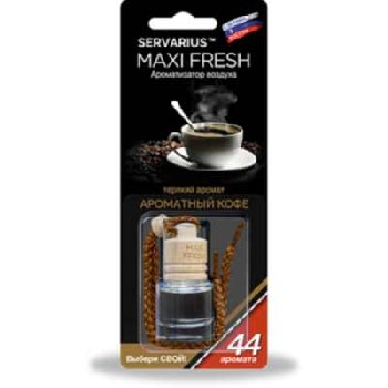 Ароматизатор жидкий подвесной (бутылочка) АРОМАТНЫЙ КОФЕ, 5 мл MAXIFRESH HMF-30 (1/16)