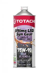 Масло трансмиссионное TOTACHI Ultima Gear LSD GL-5 75W90 ( 1 л.) синт (уп.12 шт.)