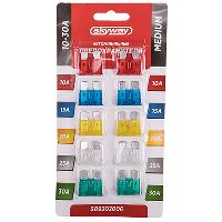 Предохранитель флажковый  (блистер 10 шт.)  10A-30A ; к-т   S09302006  SKYWAY