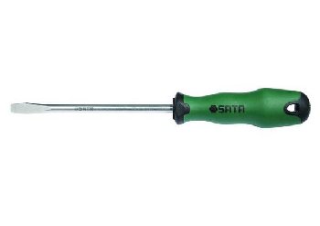 Отвертка Серия Т шлицевая (-) SL 8*150 мм, длина 271 мм  63416 SATA 