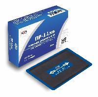 Пластырь резинокордный для радиальных шин  65* 95 мм, 1 слой, ПР-11 XB (холодн.вулкан.) (уп.10шт)