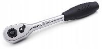 12972 SATA Рукоятка с храповиком (трещотка) 3/8" обрезиненная ручка L200 мм (1/4) (вместо 12902)