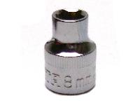 Головка торцевая 3/8" (6 гран) H25мм  8 мм  12303 SATA  (1/6)