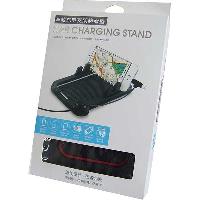 Коврик на панель ванночка 210*130 мм с держателем/зарядкой для iPhone/android, черный HD-S01/ SPARCO