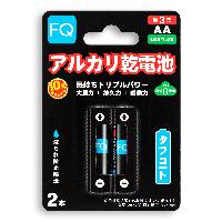Батарейка щелочная пальчиковая AA(LR6) 1.5V FQ, (уп. 2шт)