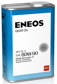 Масло трансмиссионное ENEOS GEAR GL-5 80w90, 0.94 л. п/синт (1/20)