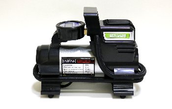 Компрессор ТАЙФУН 400S-D1, 12V, штекер, 35л/мин, диодный фонарь, цифровой манометр  (1/8)