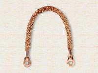 Провод массы медный (косичка) S35мм2  L-50см (под болт М10) Klemos   KL 500-08УУ