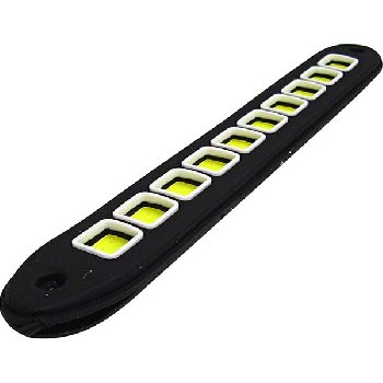 Ходовые огни диодные COB гибкие водонепроницаемые 12V (2 шт), к-т  LD-C101 Кубики 